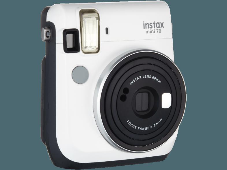 FUJIFILM Instax Mini 70  Sofortbildkamera Weiß