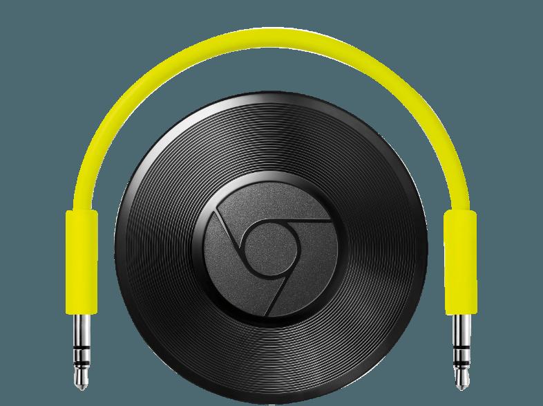 GOOGLE Chromecast Audio - Streaming-Gerät (App-steuerbar, W-LAN Schnittstelle, Schwarz), GOOGLE, Chromecast, Audio, Streaming-Gerät, App-steuerbar, W-LAN, Schnittstelle, Schwarz,