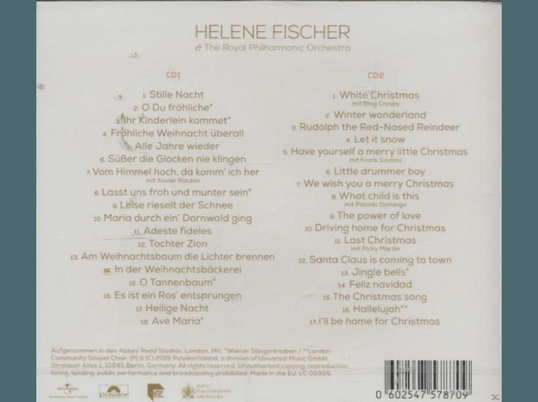 Helene Fischer - Weihnachten (mit dem Royal Philharmonic Orchestra)