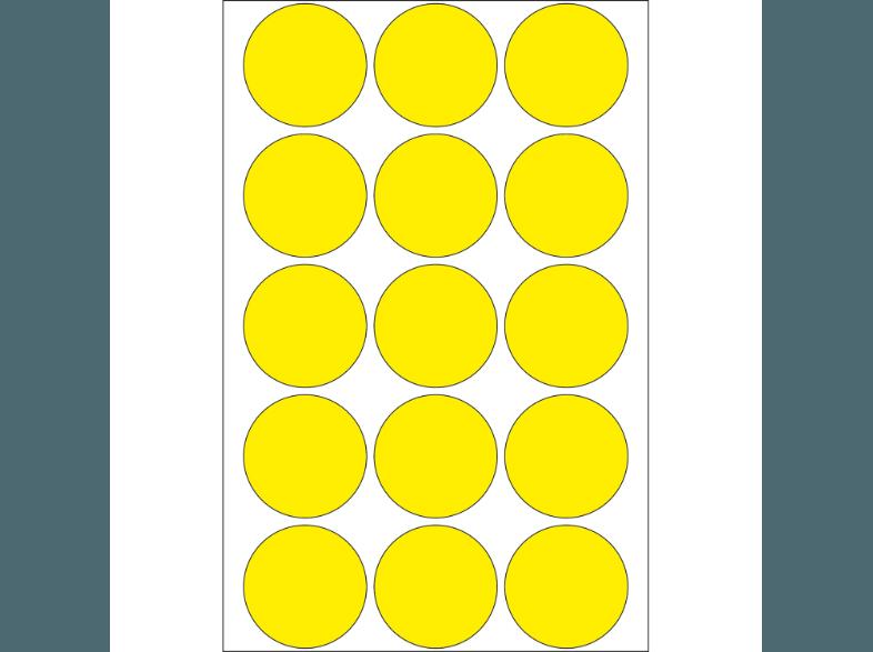 HERMA 2271 Vielzwecketiketten/Farbpunkte rund Ø 32 mm  480 St.