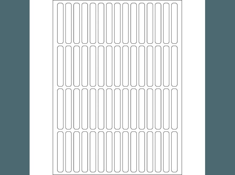 HERMA 2300 Vielzwecketiketten 5x35 mm  192 St.