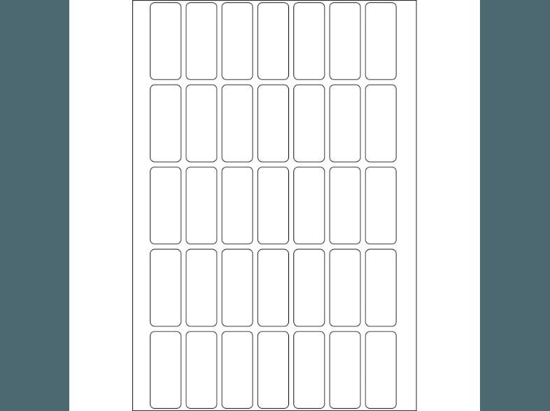 HERMA 2350 Vielzwecketiketten 12x30 mm  1120 St.