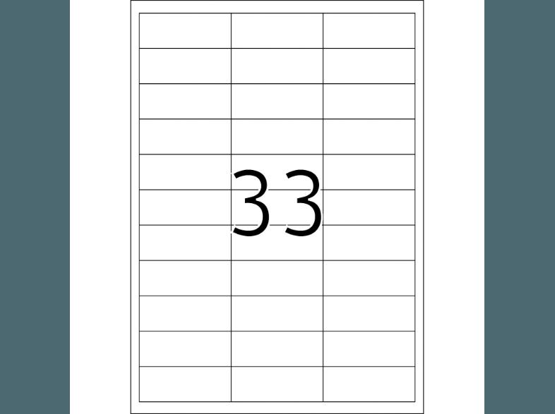 HERMA 4613 Etiketten Premium 66x25.4 mm A4 6600 St.
