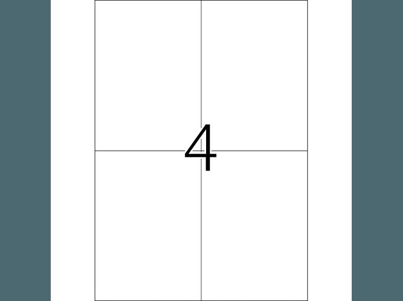 HERMA 4697 Etiketten strapazierfähig 105x148 mm A4 100 St.