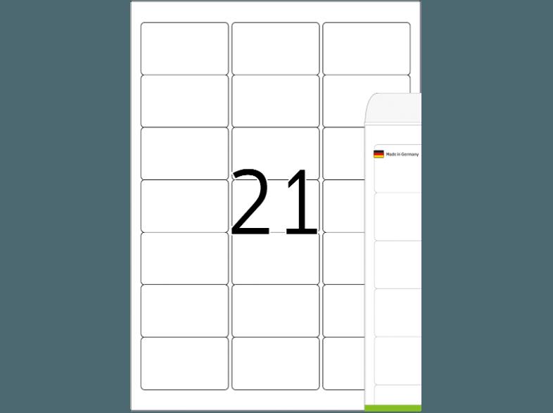HERMA 5029 Adressetiketten 63.5x38.1 mm A4 525 St.