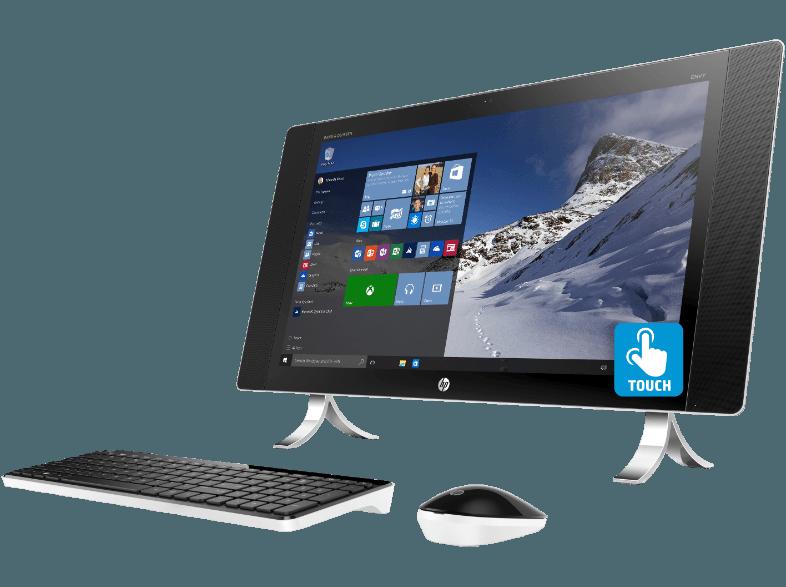 HP 27-P002NG Envy All-in-One PC 27 Zoll Entspiegelter UHD-WVA-Bildschirm