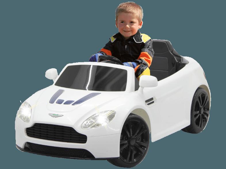 JAMARA 405011 Aston Martin Vantage Kinderfahrzeug Weiß