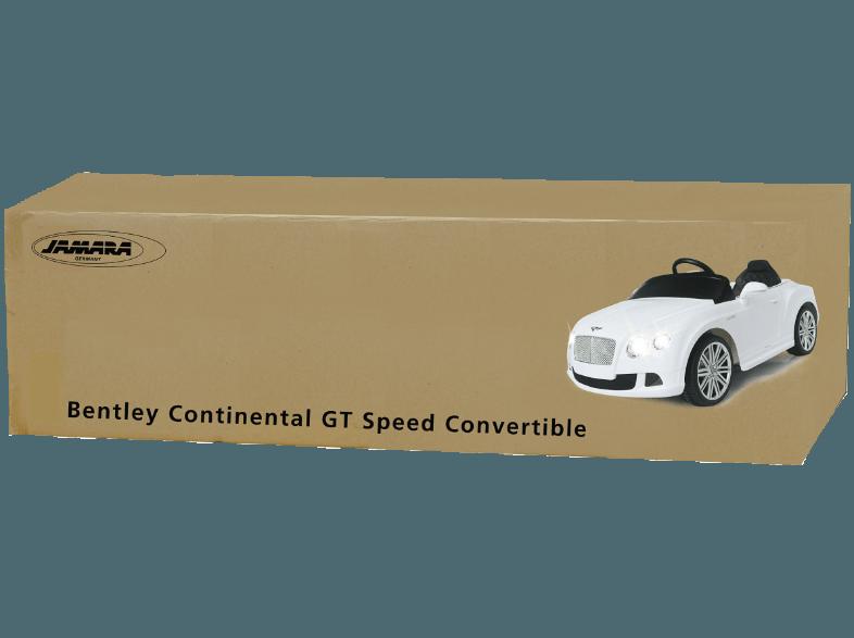 JAMARA 405016 Bentley GTC Kinderfahrzeug Weiß