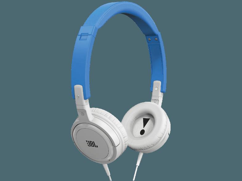 JBL T300A Kopfhörer Blau/Weiß, JBL, T300A, Kopfhörer, Blau/Weiß