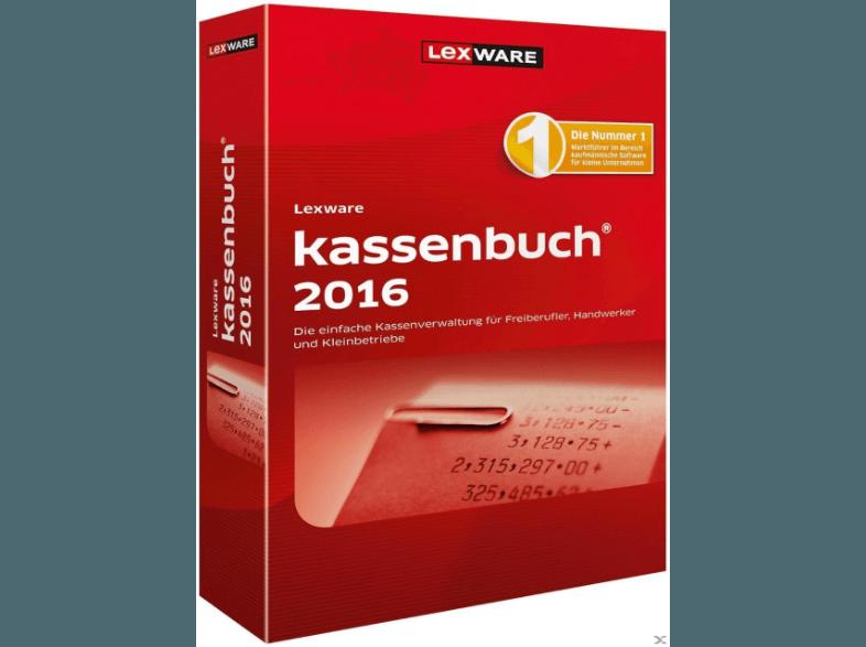 Kassenbuch 2016, Kassenbuch, 2016