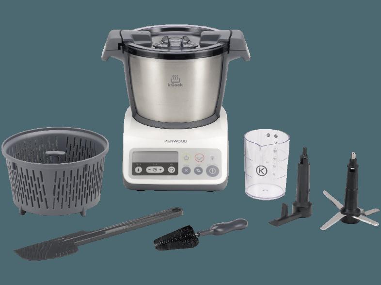 KENWOOD KW 716078 MultiCooker kCook CCC200WH Küchenmaschine Weiß/Grau 850 Watt