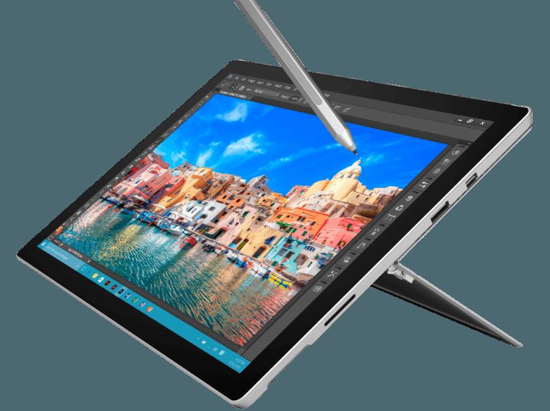 MICROSOFT Surface Pro 4 I5-6300U/4GB/128GB inkl. Surface Pro 4 Type Cover Schwarz Convertible  12.3 Zoll