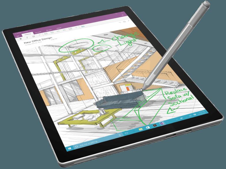 MICROSOFT Surface Pro 4 I5-6300U/4GB/128GB inkl. Surface Pro 4 Type Cover Schwarz Convertible  12.3 Zoll