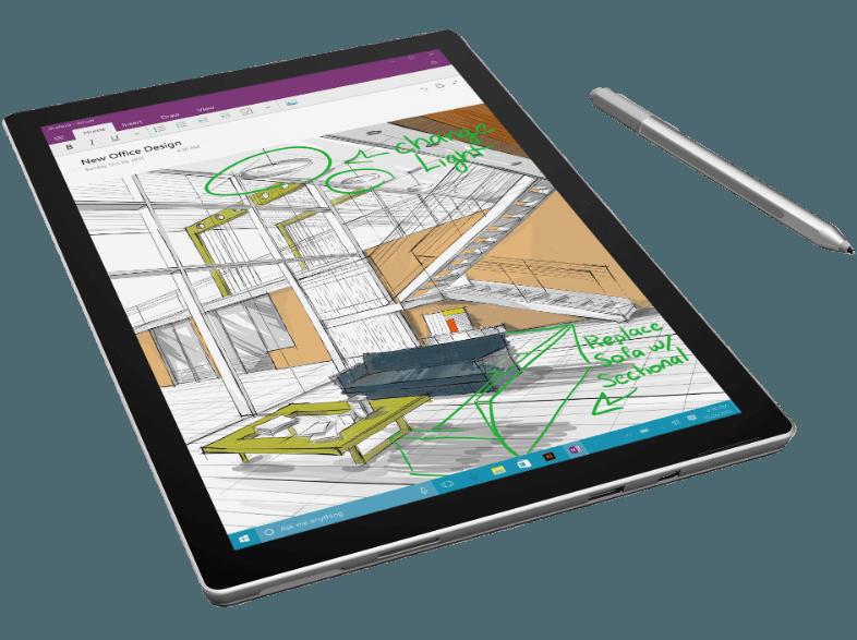MICROSOFT Surface Pro 4 I5-6300U/4GB/128GB inkl. Surface Pro 4 Type Cover Schwarz Convertible  12.3 Zoll