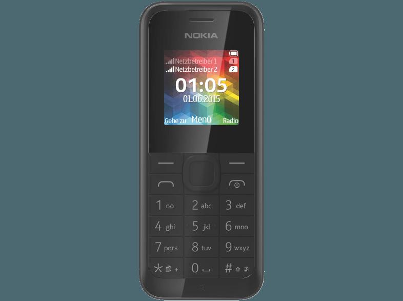 NOKIA 105 Dual SIM Schwarz