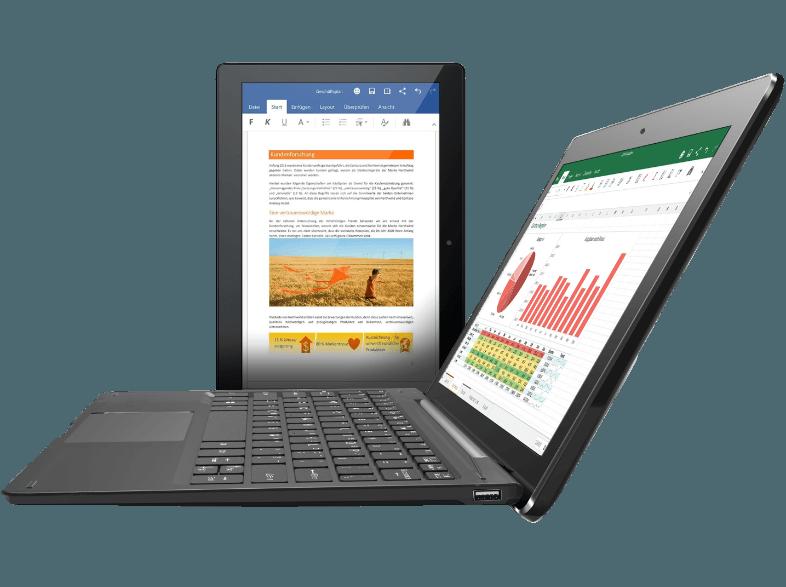 ODYS Winpad 12 32 GB  Convertible Schwarz