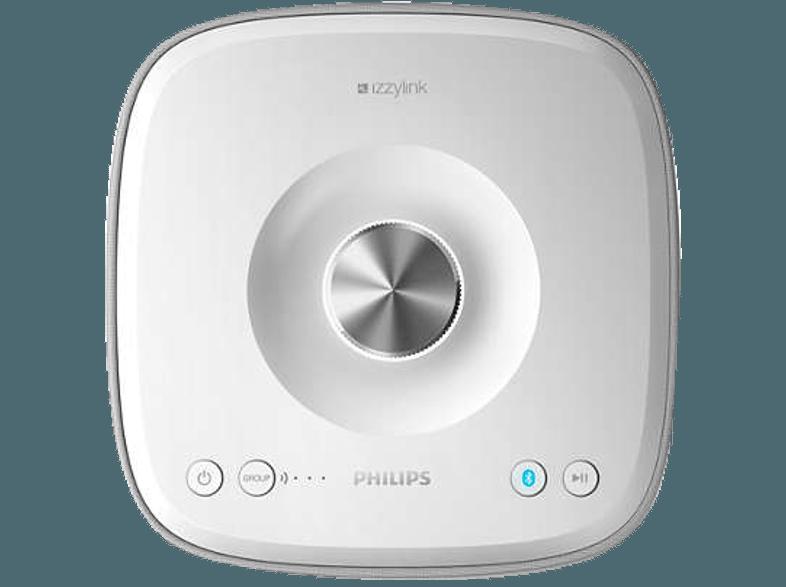 PHILIPS BM5W/10 - Lautsprecher (IEEE 802.11n, Weiß), PHILIPS, BM5W/10, Lautsprecher, IEEE, 802.11n, Weiß,