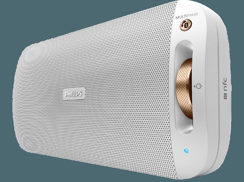 PHILIPS BT3600 Bluetooth Lautsprecher Weiß