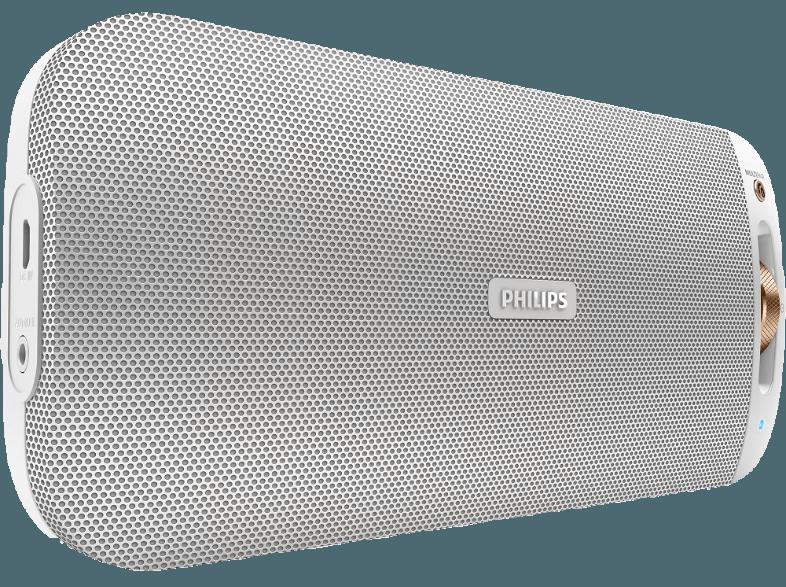 PHILIPS BT3600 Bluetooth Lautsprecher Weiß, PHILIPS, BT3600, Bluetooth, Lautsprecher, Weiß