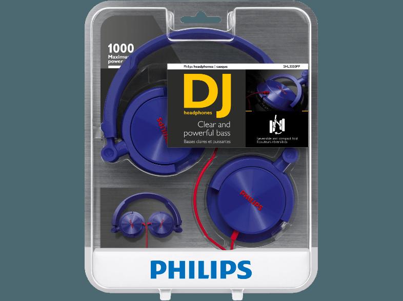 PHILIPS SHL3050PP Kopfhörer Lila