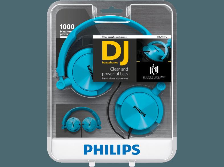 PHILIPS SHL3050TL Kopfhörer Türkis, PHILIPS, SHL3050TL, Kopfhörer, Türkis