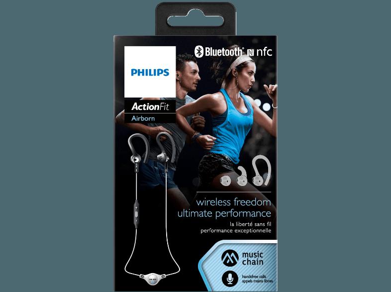 PHILIPS SHQ8300WS/00 Kopfhörer Schwarz/Weiss, PHILIPS, SHQ8300WS/00, Kopfhörer, Schwarz/Weiss