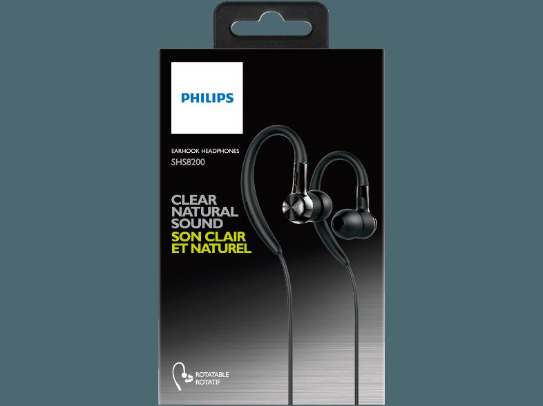 PHILIPS SHS8200BK/10 Kopfhörer Schwarz