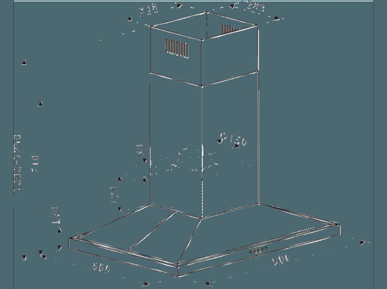 PKM 9090IS Dunstabzugshaube (600 mm tief), PKM, 9090IS, Dunstabzugshaube, 600, mm, tief,