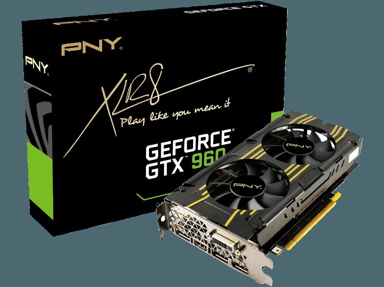 PNY K2960GTX2GEPB GeForce GTX 960 XLR OC2 ( PCI Express 3.0), PNY, K2960GTX2GEPB, GeForce, GTX, 960, XLR, OC2, , PCI, Express, 3.0,