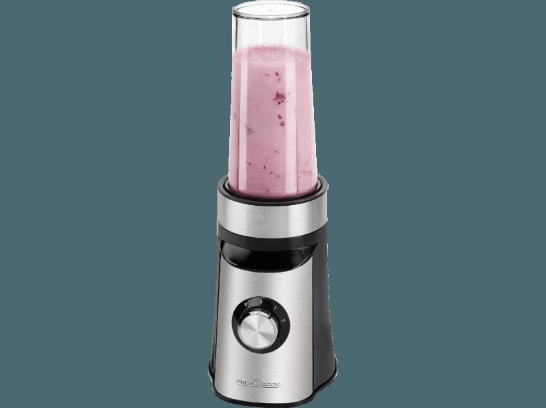 PROFI COOK PC-UMS 1085 Standmixer Schwarz/Inox (350 Watt, Smoothie-Behälter 0.5 Liter, Mixbehälter 1 Liter)