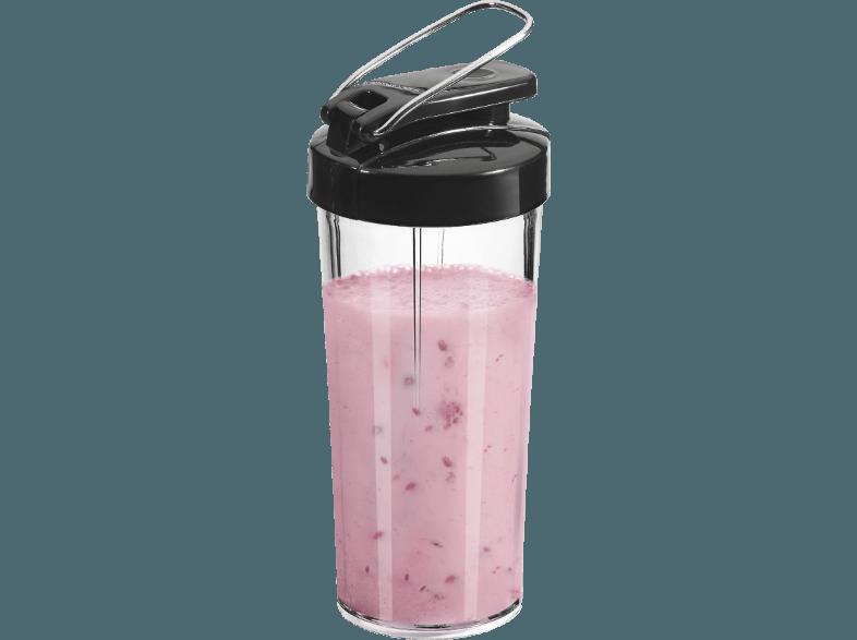 PROFI COOK PC-UMS 1085 Standmixer Schwarz/Inox (350 Watt, Smoothie-Behälter 0.5 Liter, Mixbehälter 1 Liter)