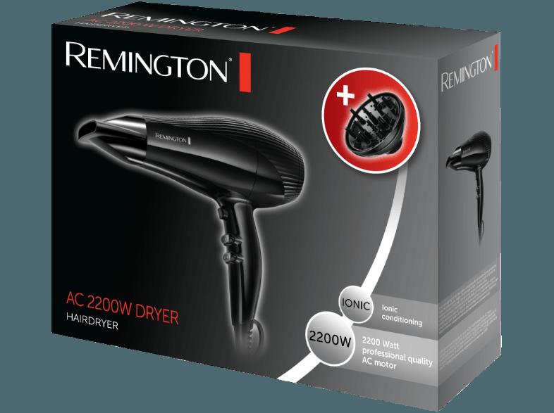 REMINGTON AC3300  (Schwarz, 2200 Watt), REMINGTON, AC3300, , Schwarz, 2200, Watt,