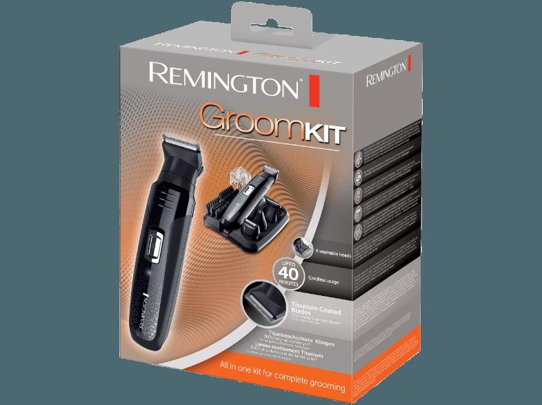 REMINGTON PG6130 GroomKit Haarschneider Schwarz (Akkubetrieb)