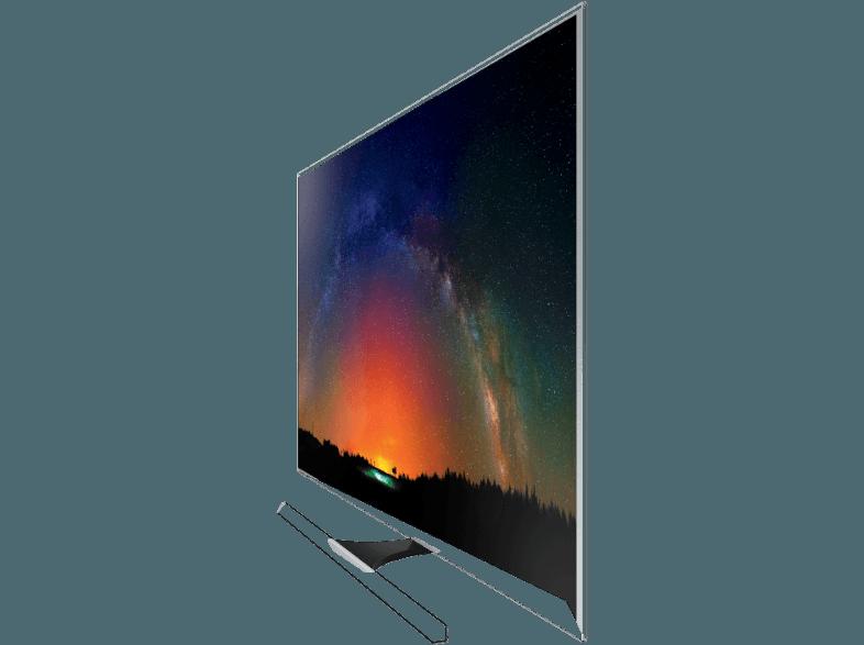 SAMSUNG UE55JS8090 LED TV (Flat, 55 Zoll, UHD 4K, 3D, SMART TV)