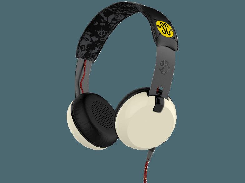 SKULLCANDY GRIND Kopfhörer Schwarz/Beige, SKULLCANDY, GRIND, Kopfhörer, Schwarz/Beige