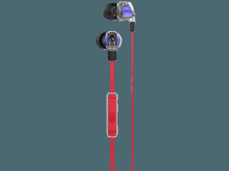 SKULLCANDY S2PGGY-391 SMOKIN BUD 2 Kopfhörer Rot/Schwarz