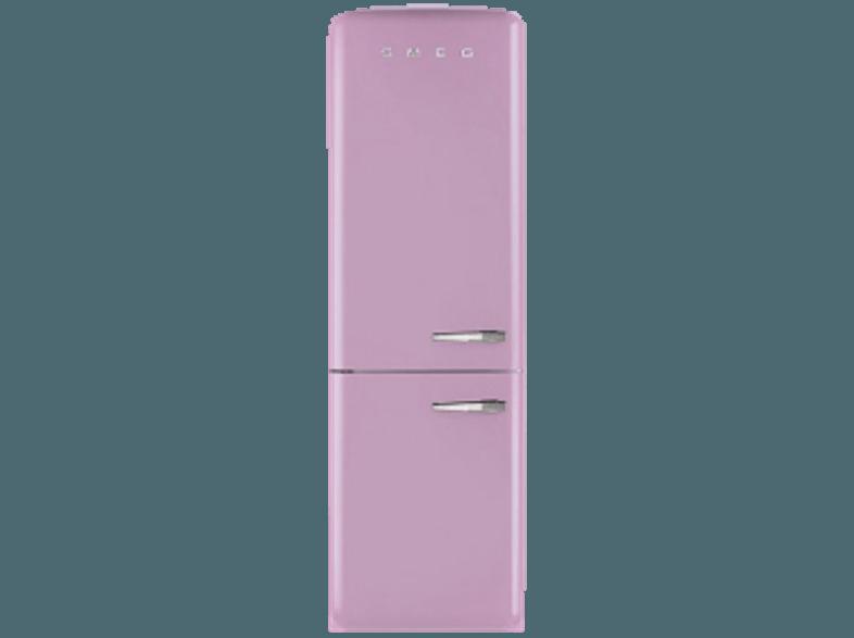 SMEG FAB32LRON1 Kühlgefrierkombination (229 kWh/Jahr, A  , 1926 mm hoch, Pink), SMEG, FAB32LRON1, Kühlgefrierkombination, 229, kWh/Jahr, A, , 1926, mm, hoch, Pink,