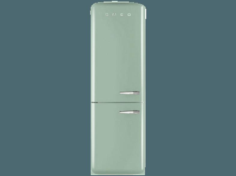 SMEG FAB32LVN1 Kühlgefrierkombination (229 kWh/Jahr, A  , 1926 mm hoch, Grün)