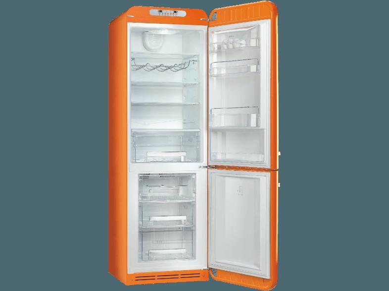 SMEG FAB32RON1 Kühlgefrierkombination (229 kWh/Jahr, A  , 1926 mm hoch, Orange)