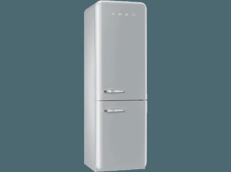 SMEG FAB32RXN1 Kühlgefrierkombination (229 kWh/Jahr, A  , 1926 mm hoch, Silber), SMEG, FAB32RXN1, Kühlgefrierkombination, 229, kWh/Jahr, A, , 1926, mm, hoch, Silber,