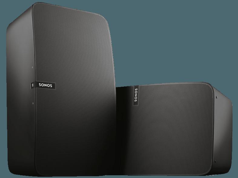 SONOS PLAY:5 - Smart Speaker für Wireless Music Streaming (App-steuerbar, W-LAN Schnittstelle, Schwarz), SONOS, PLAY:5, Smart, Speaker, Wireless, Music, Streaming, App-steuerbar, W-LAN, Schnittstelle, Schwarz,