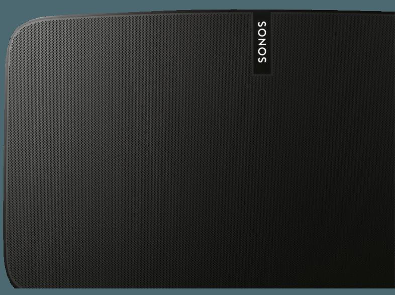 SONOS PLAY:5 - Smart Speaker für Wireless Music Streaming (App-steuerbar, W-LAN Schnittstelle, Schwarz), SONOS, PLAY:5, Smart, Speaker, Wireless, Music, Streaming, App-steuerbar, W-LAN, Schnittstelle, Schwarz,