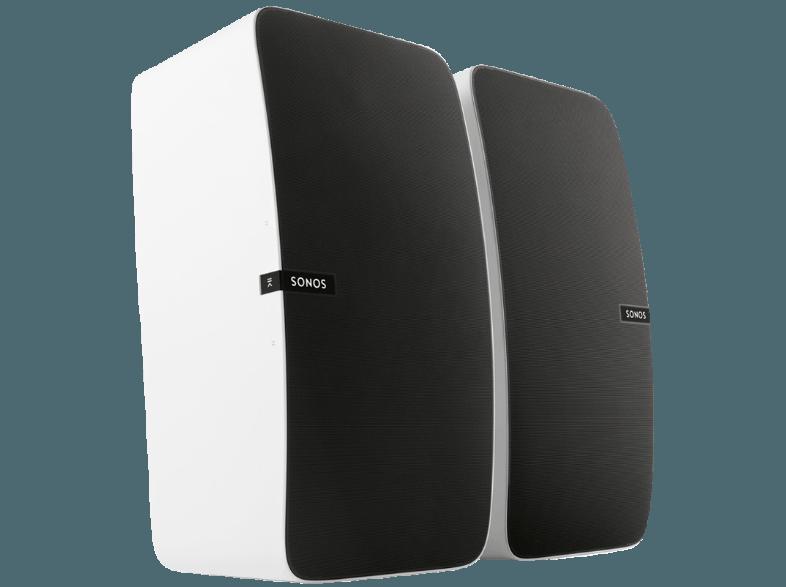 SONOS PLAY:5 - Smart Speaker für Wireless Music Streaming (App-steuerbar, W-LAN Schnittstelle, Weiß)