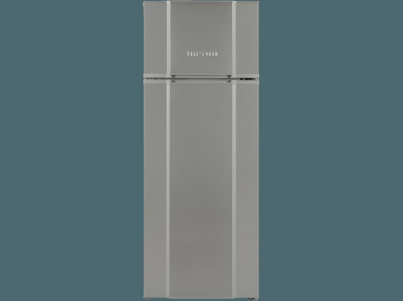 TELEFUNKEN TFK 0162 FS 1 Kühlgefrierkombination (216 kWh/Jahr, A , 1440 mm hoch, Silber)