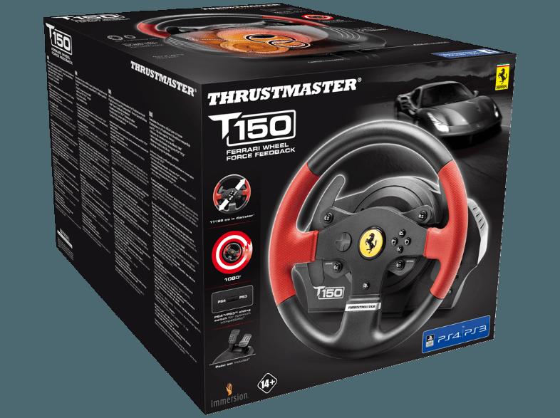 THRUSTMASTER T150 Ferrari Edition Lenkrad inkl. Pedalset