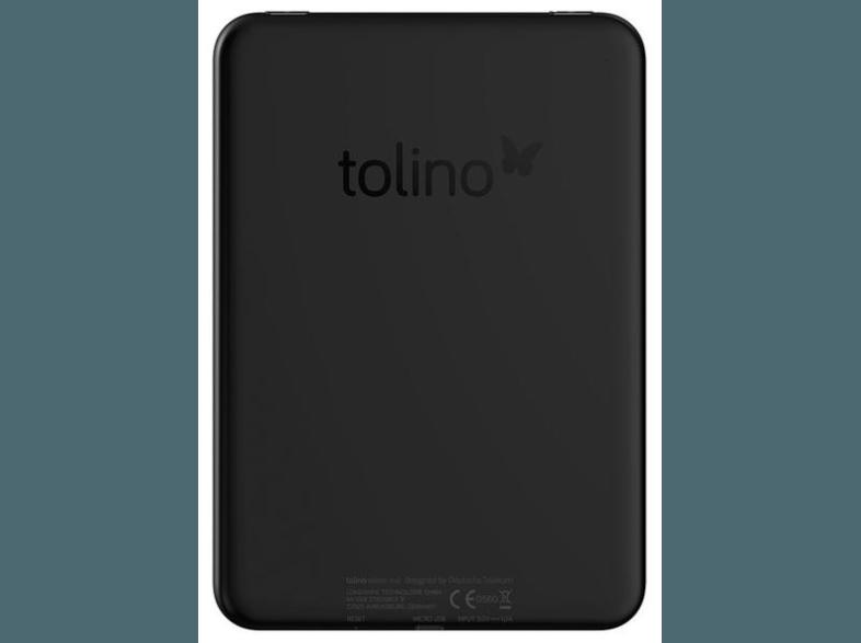 TOLINO Thalia Vision 3 HD 6 Zoll 4 GB   Schwarz