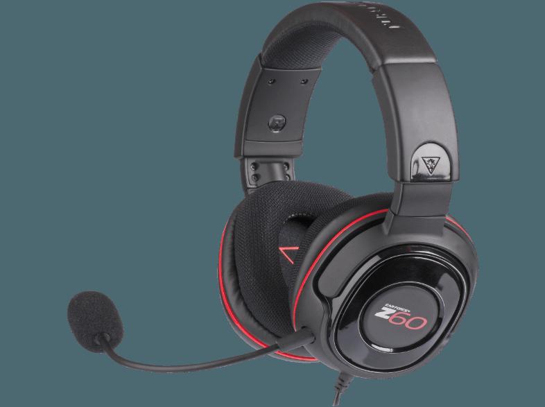 TURTLE BEACH TBS-6020-02-PC Z60 Gaming-Headset Schwarz, rot