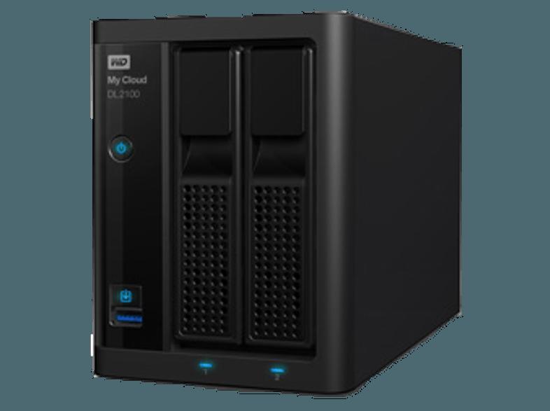 WD WDBBAZ0000NBK-EESN My Cloud DL2100  3.5 Zoll extern, WD, WDBBAZ0000NBK-EESN, My, Cloud, DL2100, 3.5, Zoll, extern