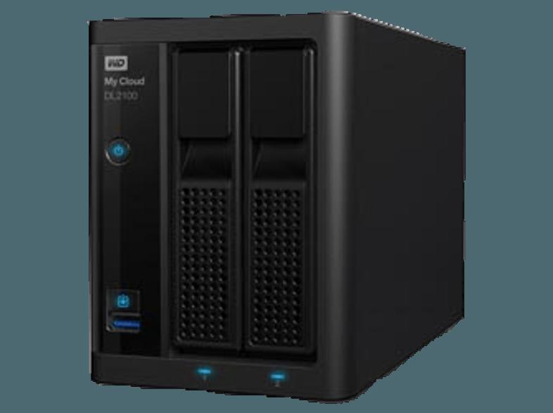 WD WDBBAZ0120JBK-EESN My Cloud DL2100  12 TB 3.5 Zoll extern