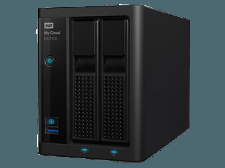 WD WDBWAZ0040JBK-EESN My Cloud EX2100  4 TB 3.5 Zoll extern